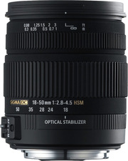 SIGMA AF 18-50 mm f/2.8-4.5 DC OS HSM для Canon Б/У